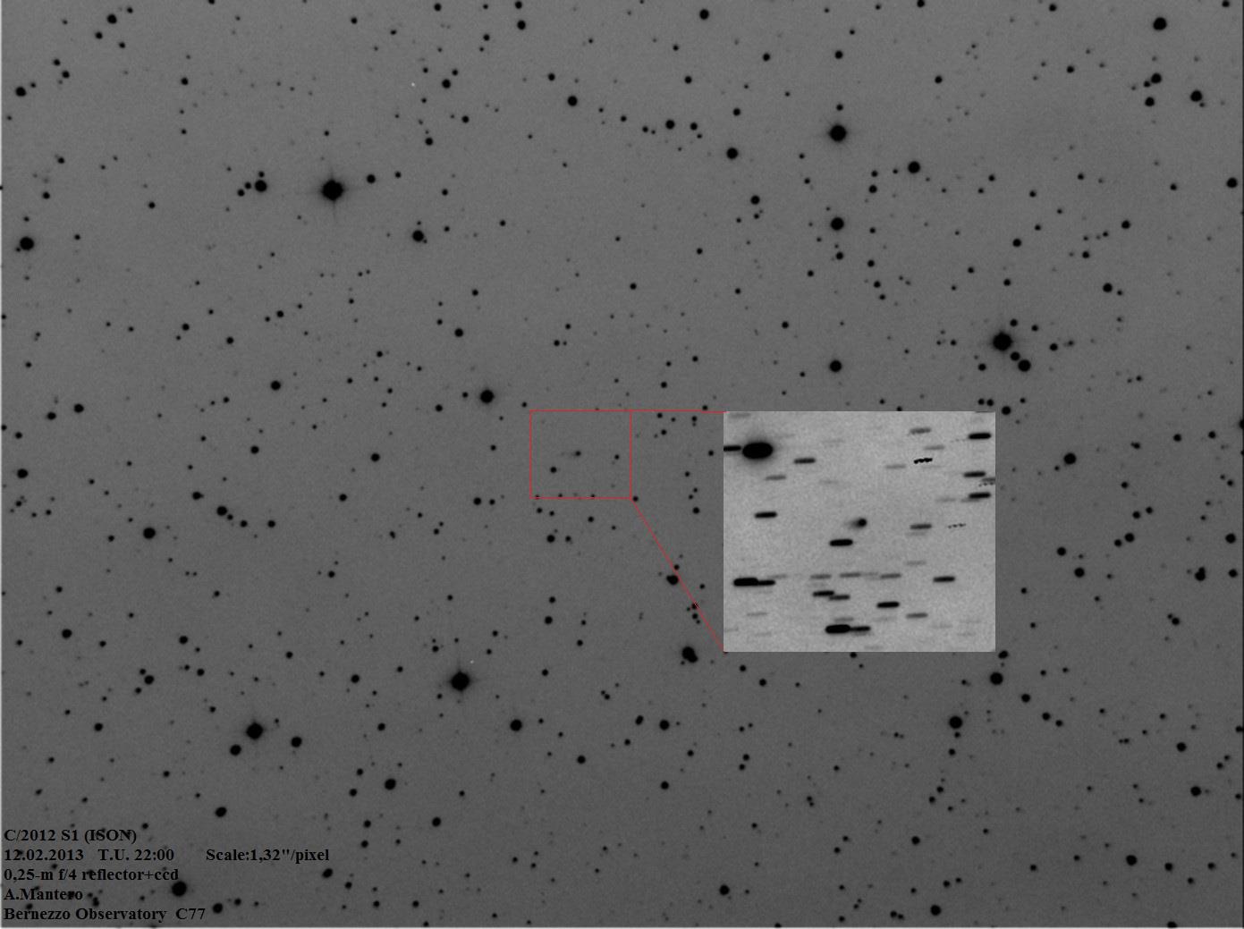Cometa C2012 S1 Ison